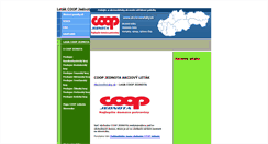 Desktop Screenshot of letak-coop-jednota.akcioveletaky.sk