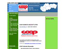 Tablet Screenshot of letak-coop-jednota.akcioveletaky.sk