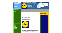 Desktop Screenshot of letak-lidl.akcioveletaky.sk