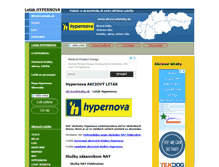 Tablet Screenshot of letak-hypernova.akcioveletaky.sk